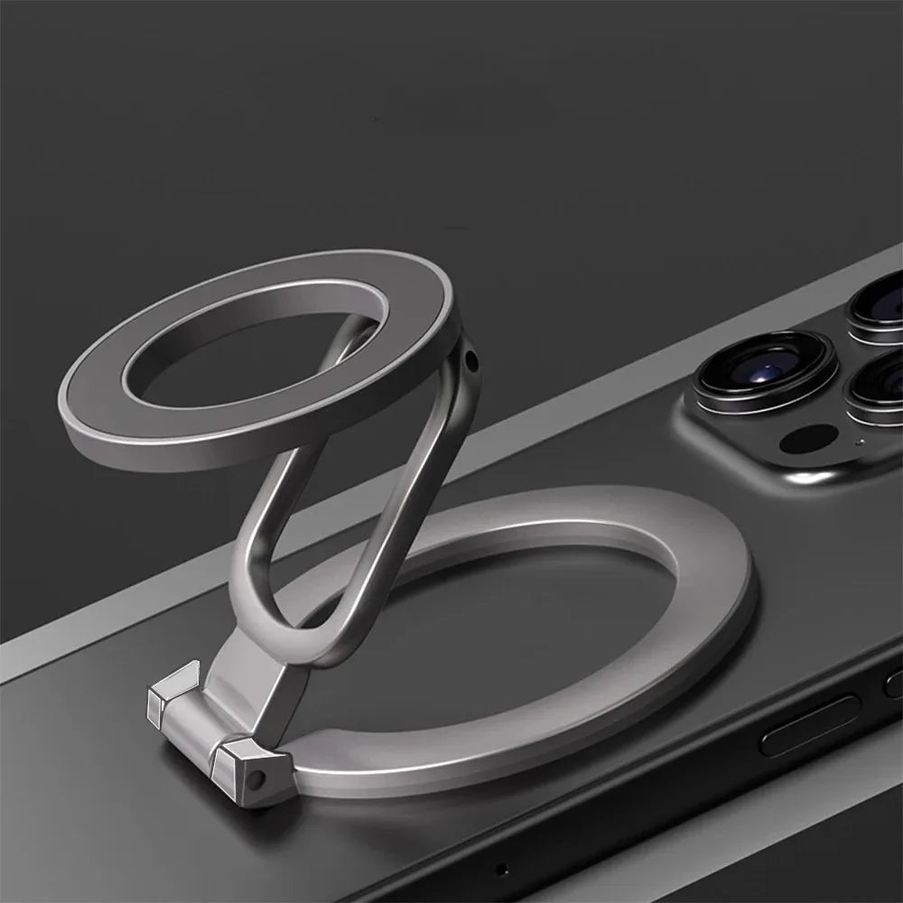Dual Magnetic Phone Ring Grip Kickstand – iPhone & Samsung Phone Ring Stand QXL