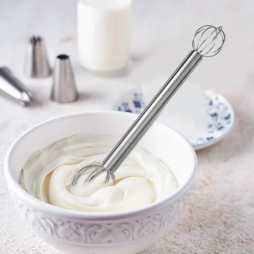 Stainless Steel Double-Head Miso Stirring Stick | Mixing Tool Kitchen Mixing Tool QXL