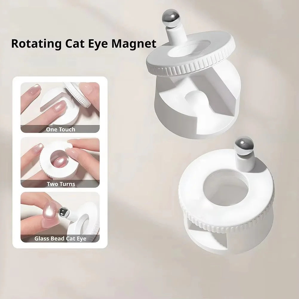 FUMOSIK Rotating Cat Eye Magnet | Gel Nail Art Tool Nail Art Magnet QXL