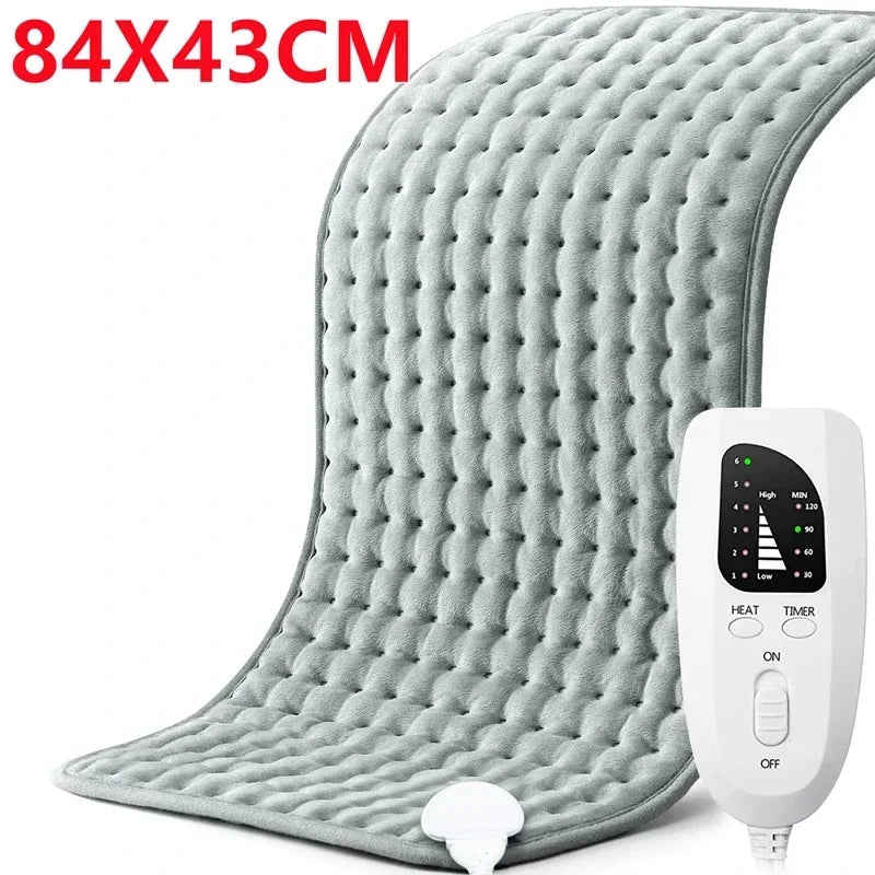 Electric Heated Blanket Pad | 6-Speed Temp & Timer | Dreamburgh Electric Heating Pad QXL 84x43cm AU Plug 240V