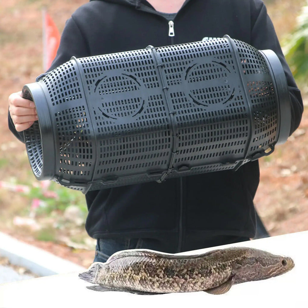 Portable Fishing Bait Trap Cage | Eel Shrimp Crab Crayfish Fishing Trap Cage QXL