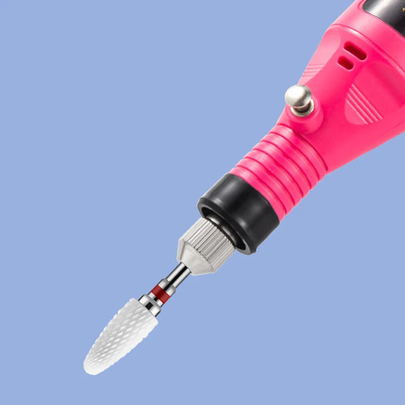 Ceramic Tungsten Nail Drill Bit | Manicure Milling Cutter Nail Drill Bit QXL