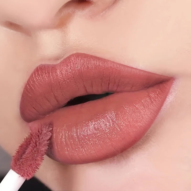 Double-Ended Lipstick & Lip Liner | Soft Matte Long-Lasting Lip Liner & Lipstick QXL