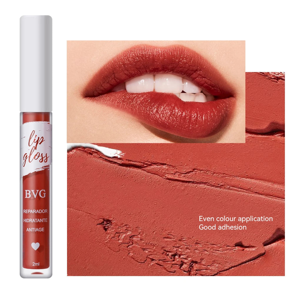 Matte Lip Glaze | Milk Velvet Long-Lasting Moisturizing Lip Matte Lip Glaze QXL