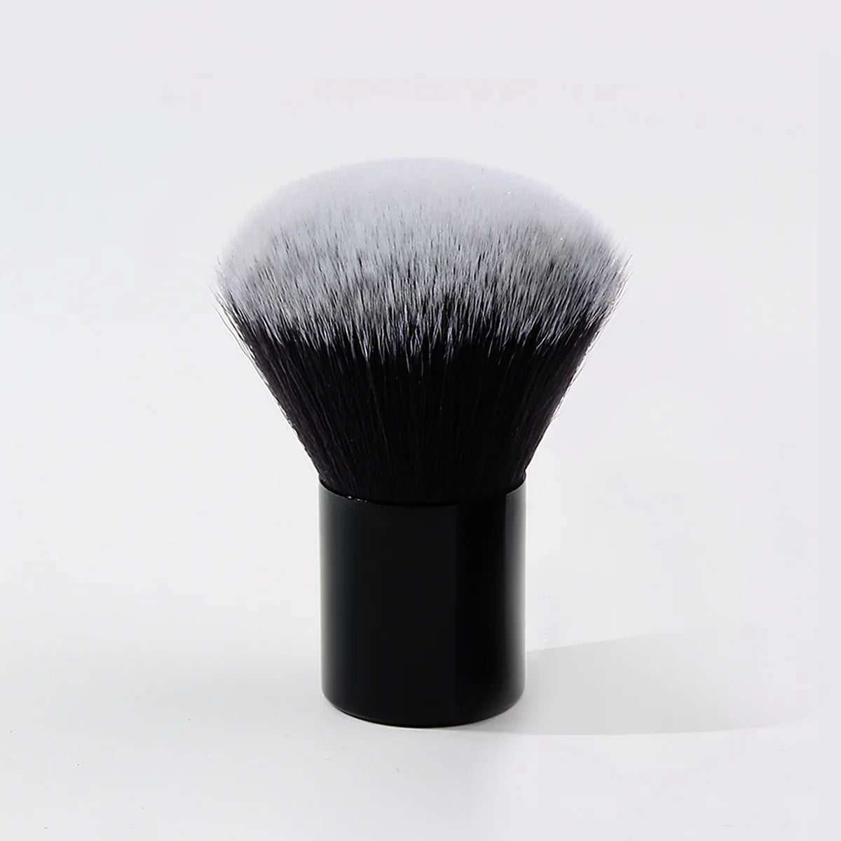 Professional Powder & Blush Brush | Black Aluminum Handle Makeup Brush QXL black