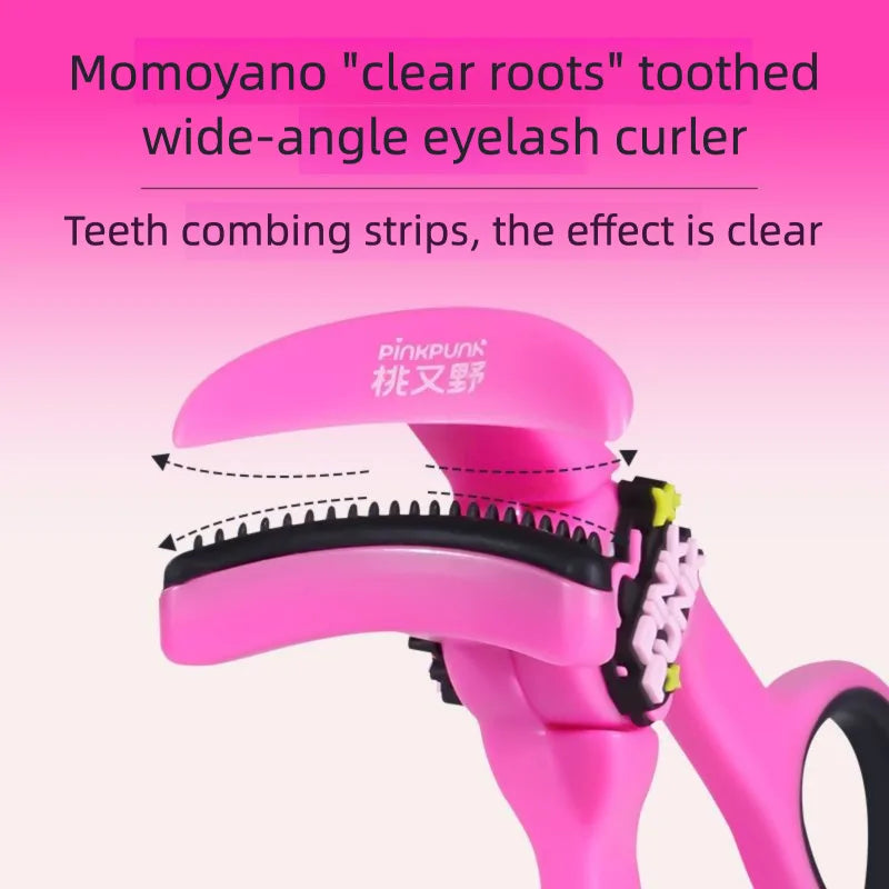 Borderless Wide-Angle Eyelash Curler | Natural Long-Lasting Curl Eyelash Curler QXL