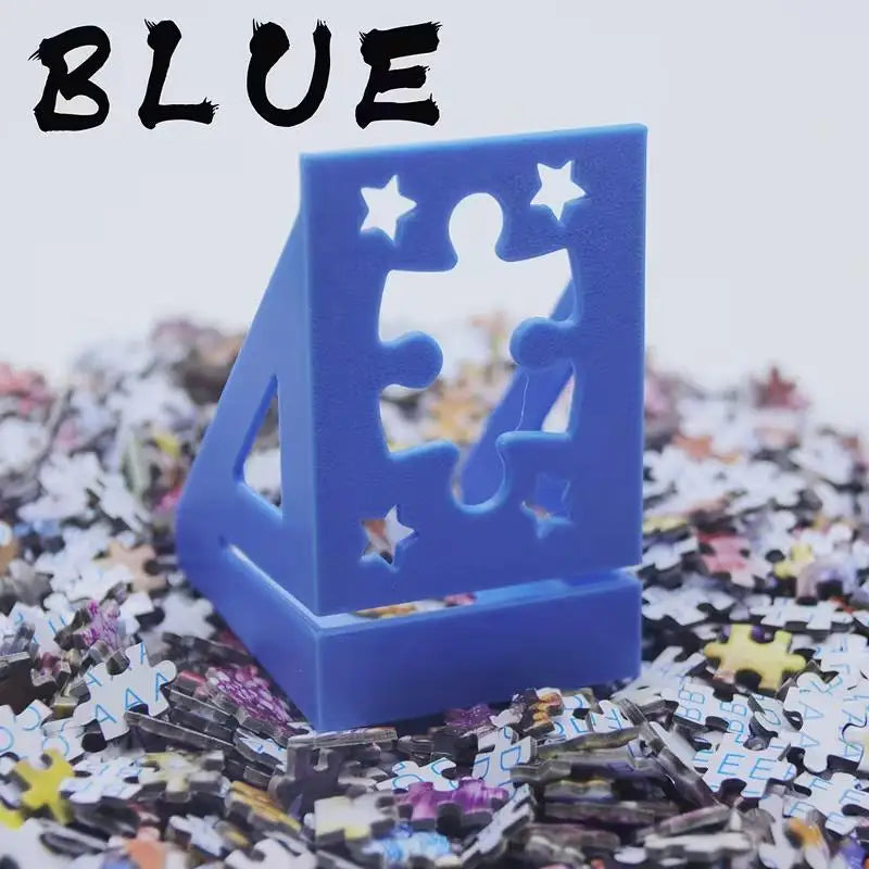 Puzzle Box Stand with Poster Holder | Durable Plastic Display Puzzle Box Stand QXL