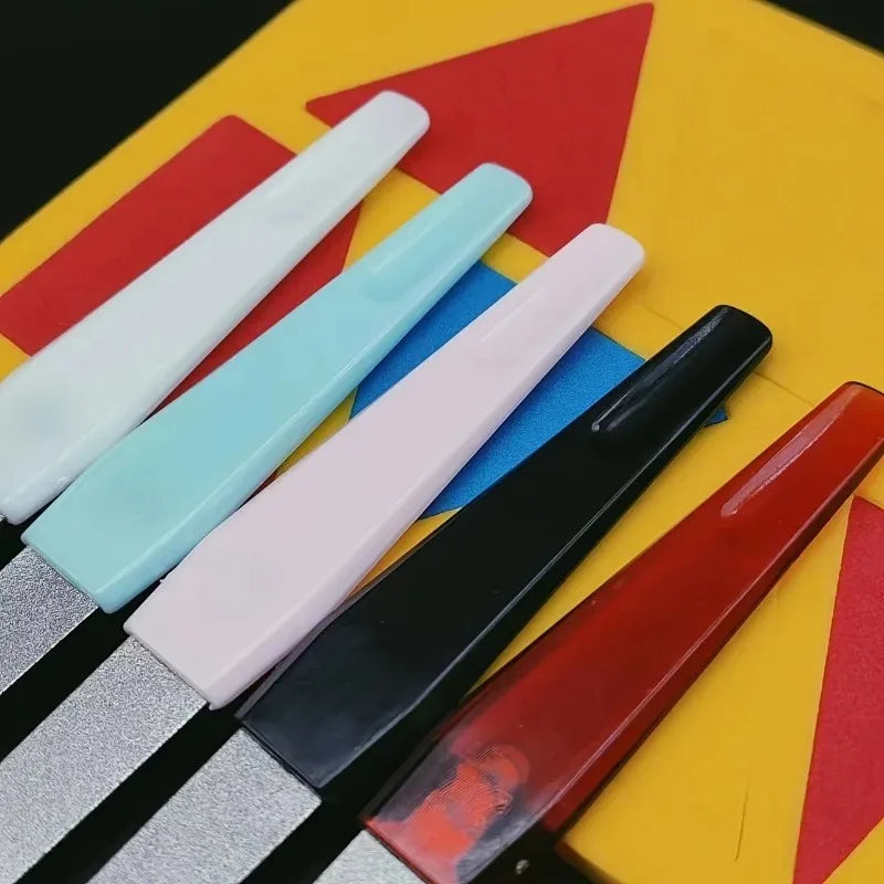 Double-Sided Stainless Steel Nail Files | 1 & 7-Pc Sets Nail File Set QXL