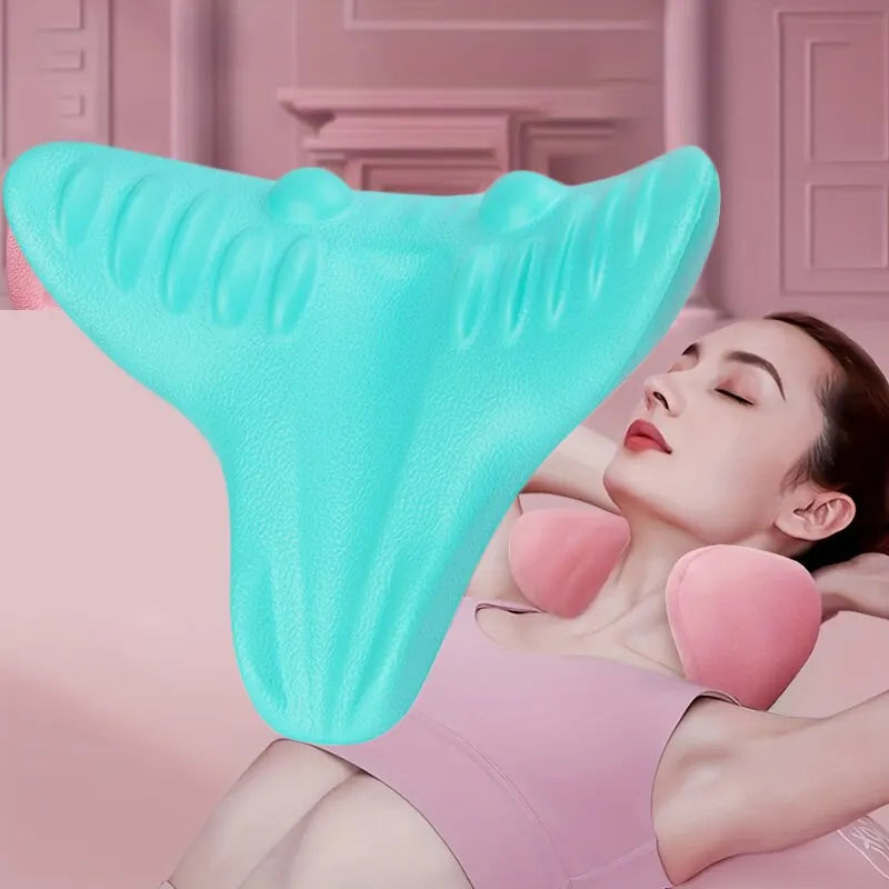 Gravity Neck Massage Pillow | Cervical Stretch & Acupoint Neck Massage Pillow QXL