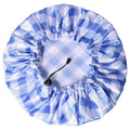 Extra Large Reusable Shower Cap | Double Layer PEVA Waterproof Shower Cap QXL 3