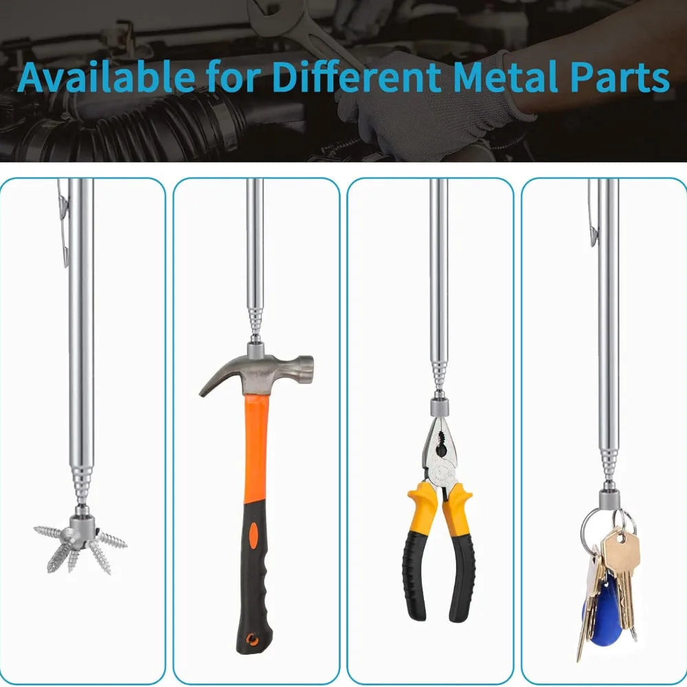 Telescopic Magnetic Pickup Tool – 800g Extendable Rod Magnetic Pickup Tool QXL