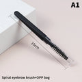 Portable Travel Makeup Brush with Lid – Eyeshadow & Eyebrow Travel Makeup Brush QXL A1
