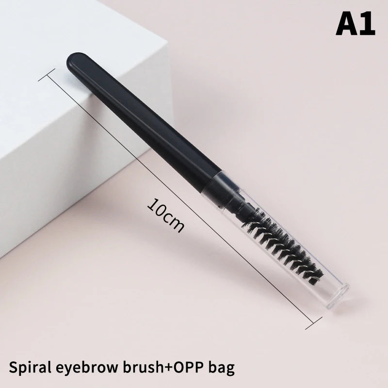 Portable Travel Makeup Brush with Lid – Eyeshadow & Eyebrow Travel Makeup Brush QXL A1