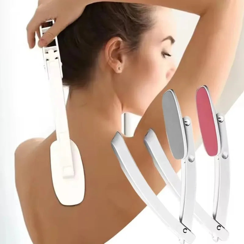 Foldable Long Handle Back Lotion & Self-Tanner Applicator Back Lotion Applicator QXL