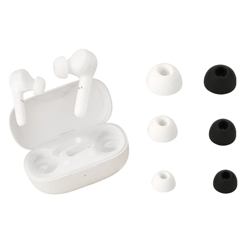 Silicone Ear Tips for Soundcore Liberty 4 NC, P2, P3 – 3 Sizes Earbud Ear Tips QXL