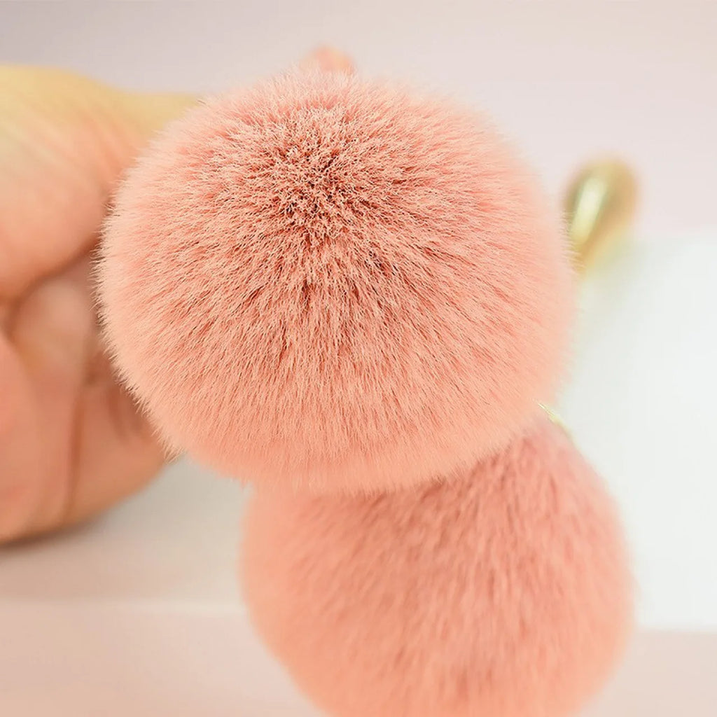 Soft Fluffy Glitter & Nail Dust Cleaning Brush | Manicure Tool Nail Dust Brush QXL