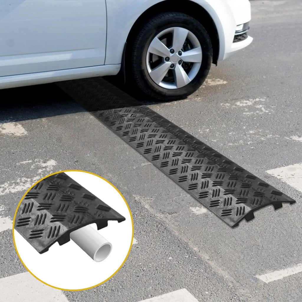 Waterproof Cable Protector Ramp | PVC Floor Cord Cover Cable Protector Ramp QXL