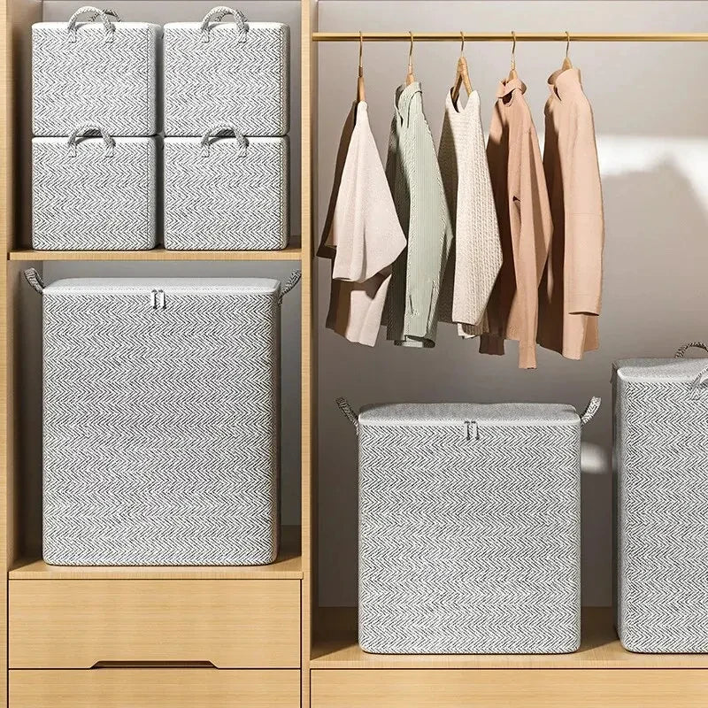 Large Non-Woven Storage Bag | Closet & Wardrobe Organizer Wardrobe Storage Bag QXL