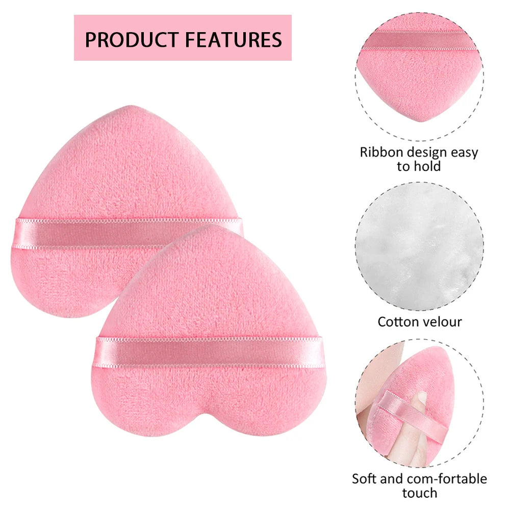 17-Pc Makeup Sponge Blender Set | Powder Puff & Headbands Makeup Sponge Set QXL