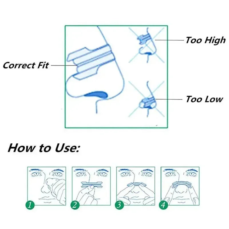 Nasal Strips for Better Breathing & Sleep | 10, 30, 60 Pack Nasal Breathing Strips QXL