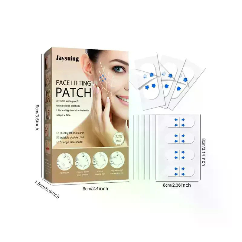 Invisible Face Lift Tape – V-Shape Chin & Neck Lifting Patches Face Lifting Tape QXL