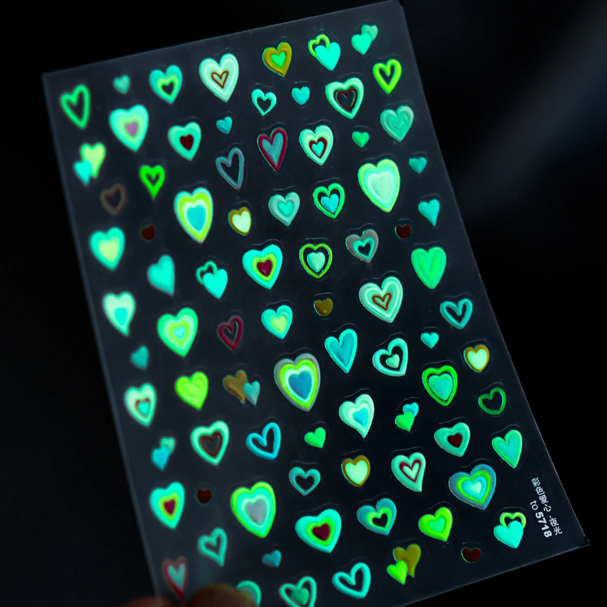 5D Ocean Nail Stickers – Dolphin, Turtle & Sea Life Decals
