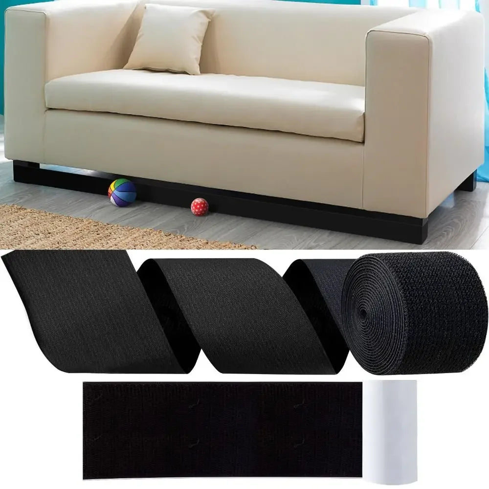 Sofa Toy Blocker Baffle | Nylon Adhesive Strap 3/6/10M Furniture Gap Blocker QXL