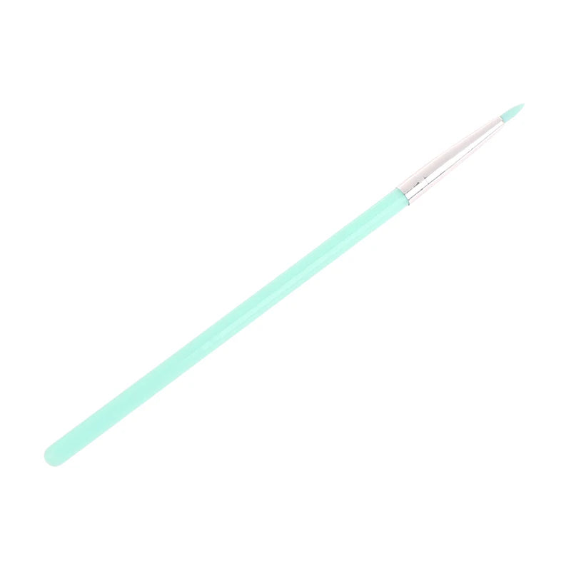 Silicone Applicator Brush | Eye, Concealer & Nail Art Silicone Applicator Brush QXL Green