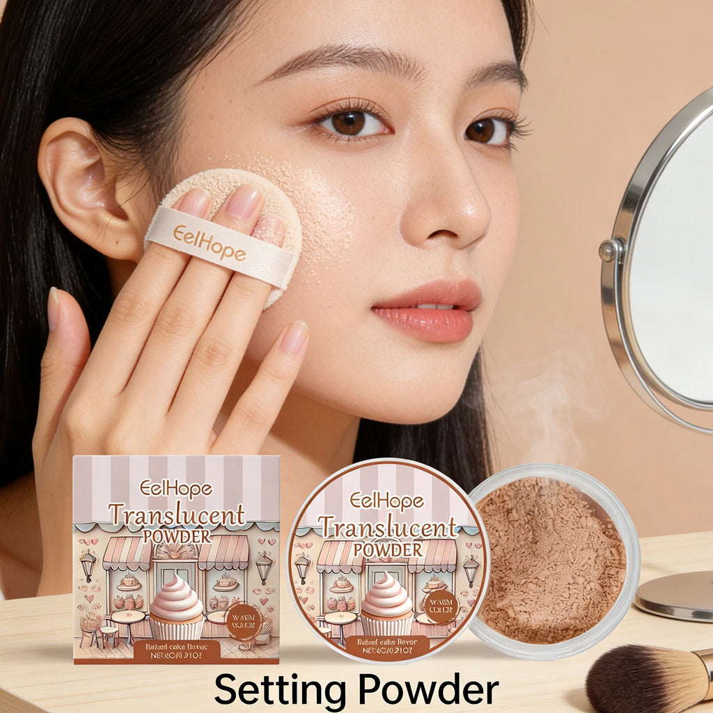 Eelhope Oil Control Loose Setting Powder – Matte Finish 6g Loose Setting Powder QXL