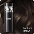 Hairline Shadow Powder Stick | Waterproof Sponge Applicator Hair Shadow Powder QXL 13-Medium Brown