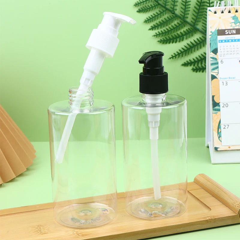 Refillable Press Pump Bottle – Shampoo, Lotion & Travel Use Refillable Pump Bottle QXL