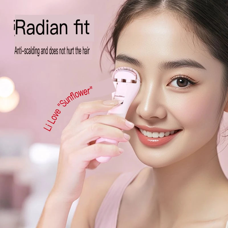 Wireless Heated Electric Eyelash Curler | Portable USB Heated Eyelash Curler QXL
