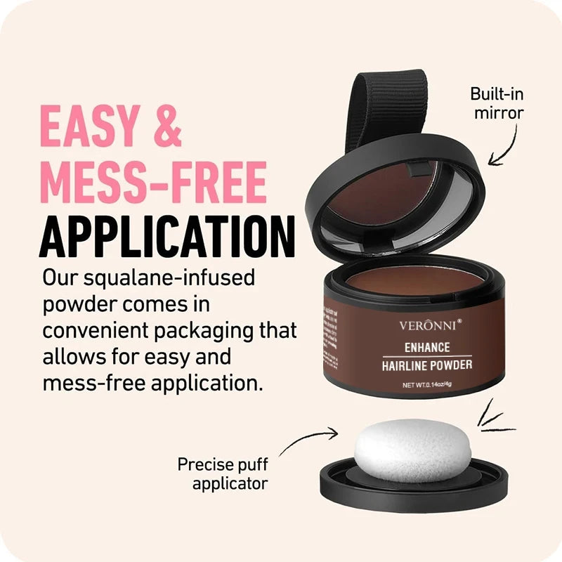 14-Color Hairline Shadow Powder 4g | Waterproof Filler Hairline Shadow Powder QXL