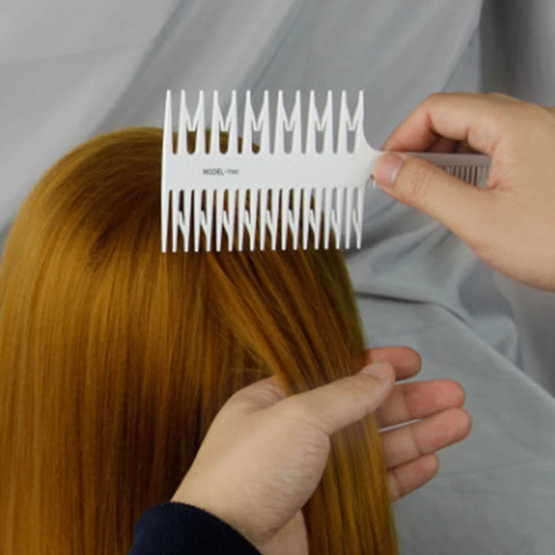 Professional Hair Dyeing Highlight Comb | Rat Tail Fishbone Hair Dyeing Comb QXL