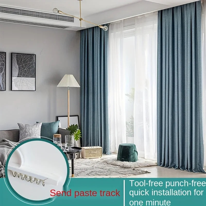 Curtain Pulley Hook Set | Silent Track Roller Accessories Curtain Track Hooks QXL
