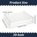 18-Socket Clear Acrylic Test Tube Rack | 3-Layer Lab Stand Lab Test Tube Rack QXL AECH04-12029
