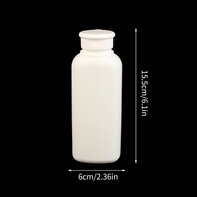 150g Refillable Powder Dispenser Bottle | PE Plastic Empty Pot Powder Dispenser Bottle QXL 150ml