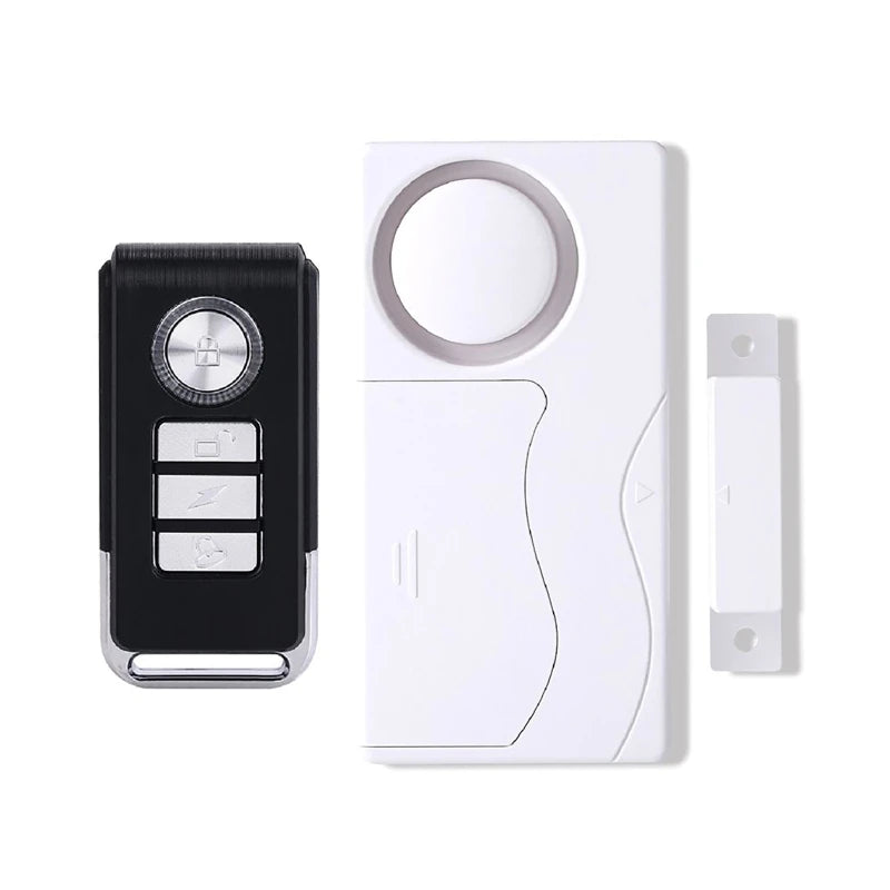 108dB Wireless Door & Window Alarm with Remote Control Door Window Alarm QXL