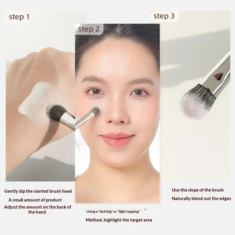 Professional Blush & Contour Makeup Brush | Foundation Tool Makeup Brush QXL