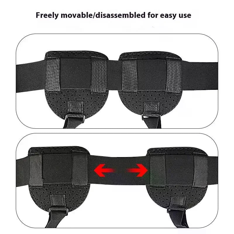 Adjustable Groin Support Belt with Removable Compression Pads Groin Support Belt QXL