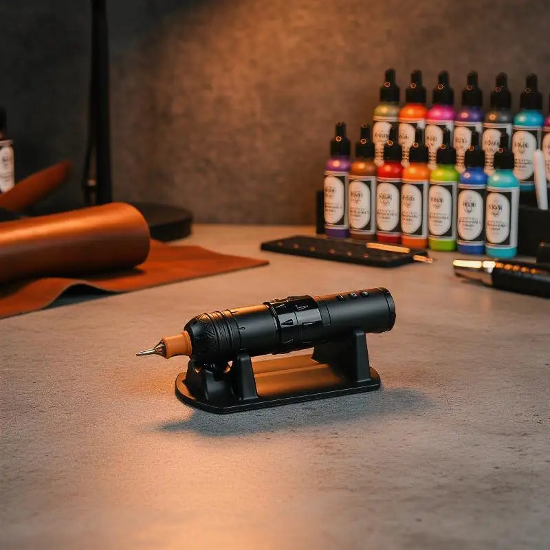 Silicone Tattoo Machine Stand & Pen Holder | Anti-Slip Rack Tattoo Machine Stand QXL