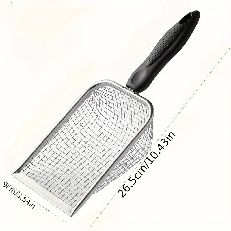 Garden Sand & Compost Sieve with Handle | One-Handed Garden Sieve QXL