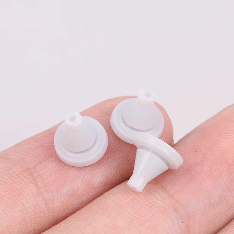 50-Pack Silicone Shower Head Replacement Spray Nozzles – Grey Shower Nozzle Parts QXL