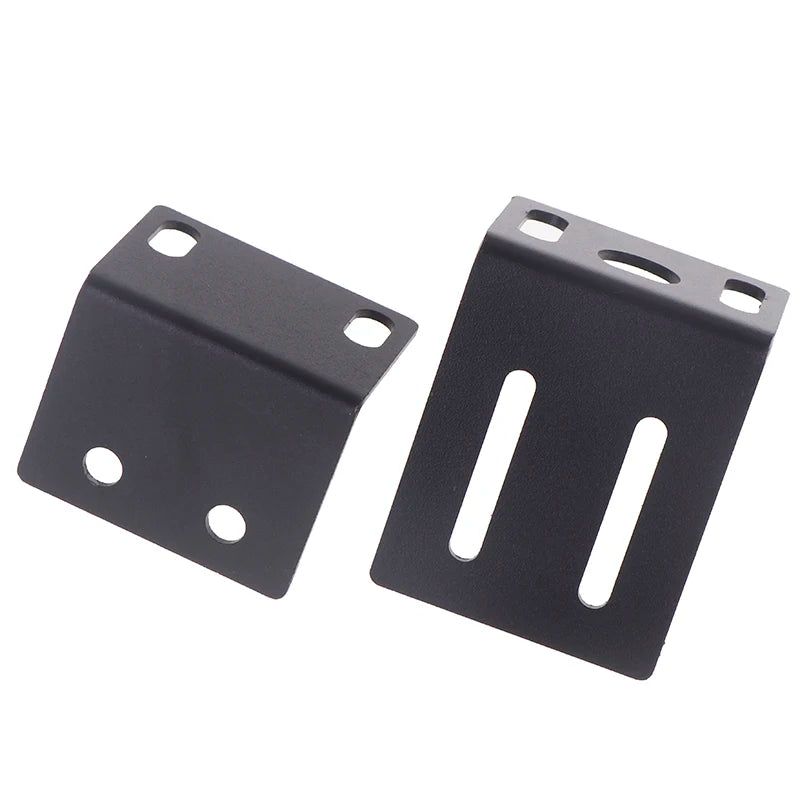 1U Rack Mount Ears with Screw Caps | Metal Mounting Brackets Rack Mount Brackets QXL