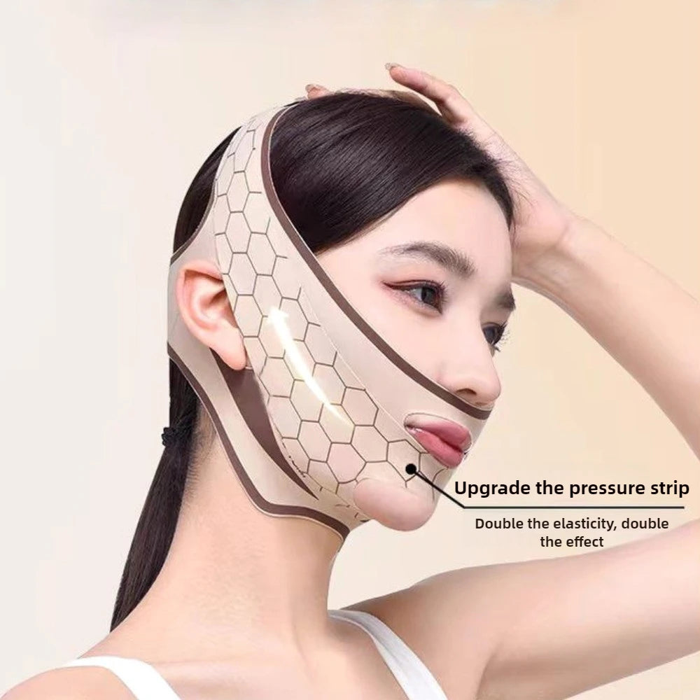 V-Line Face Lifting Bandage | Chin & Cheek Shaping Strap Face Lifting Strap QXL B