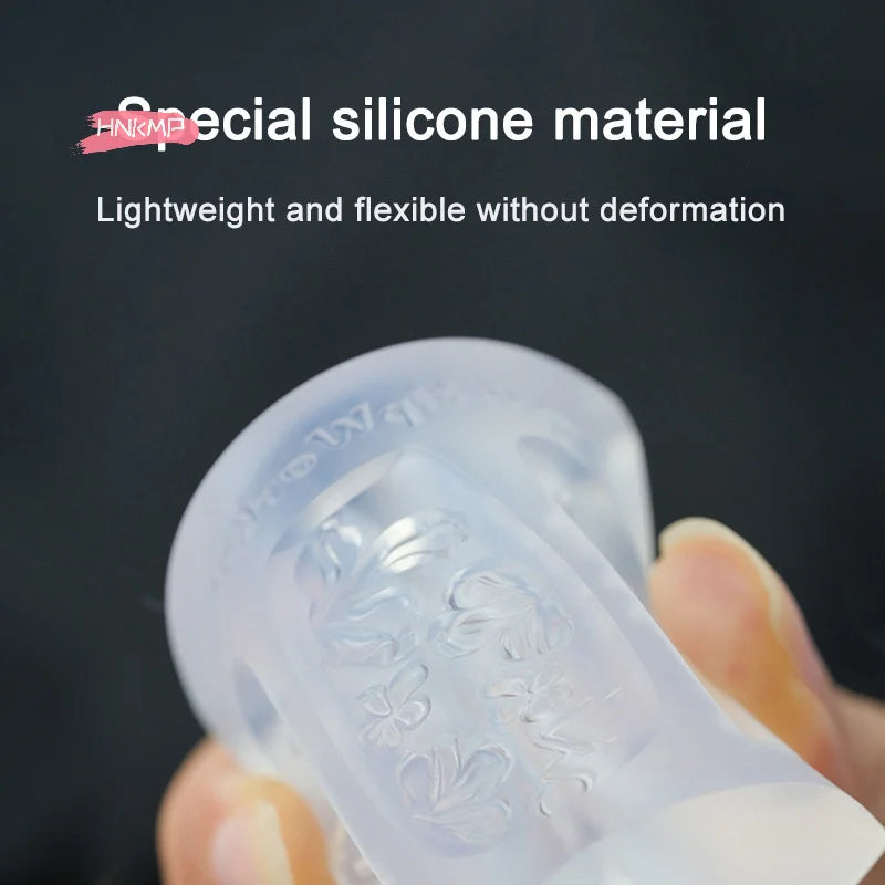 Silicone Nail Art Mold – Bowknot Teacup UV Gel Stencil Silicone Nail Mold QXL