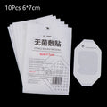 10-Pack Clear Waterproof IV Adhesive Patches | Wound Dressing Wound Care Patches QXL 6x7cm