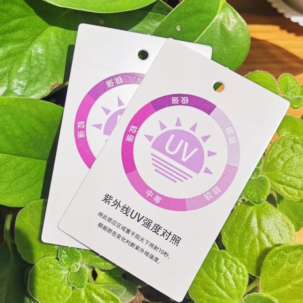 Reusable UV Test Card | Instant Sun Protection Sensor UV Sensor Card QXL