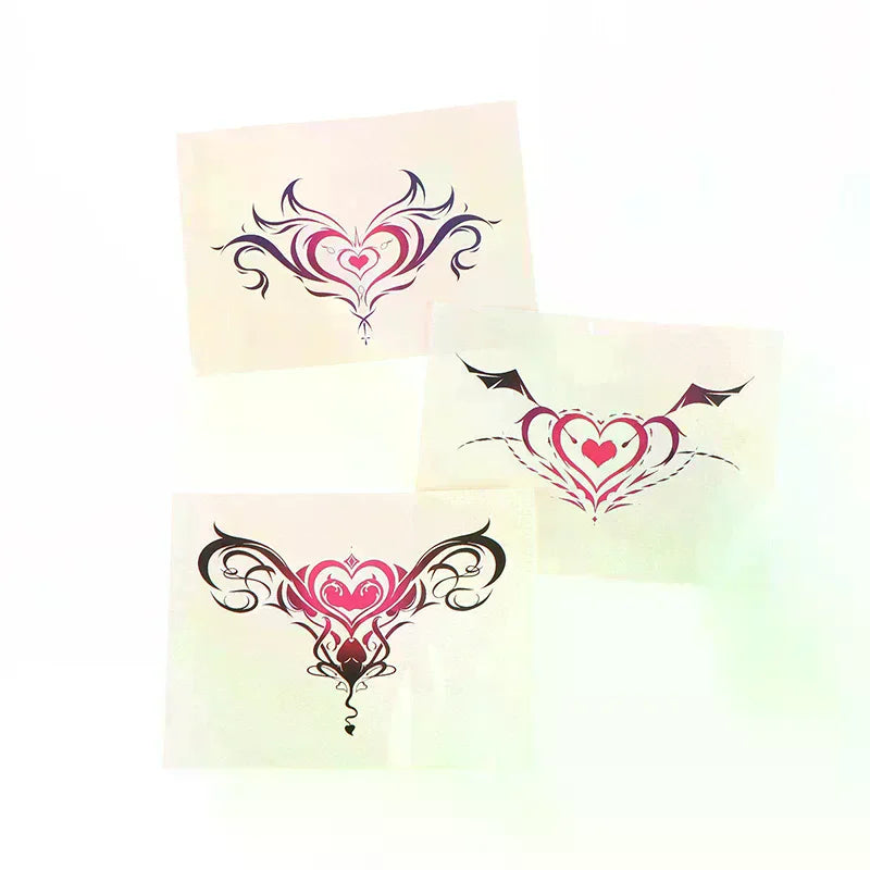 Waterproof Temporary Wing Tattoo Sticker – Leg, Arm & Back Temporary Tattoo Sticker QXL