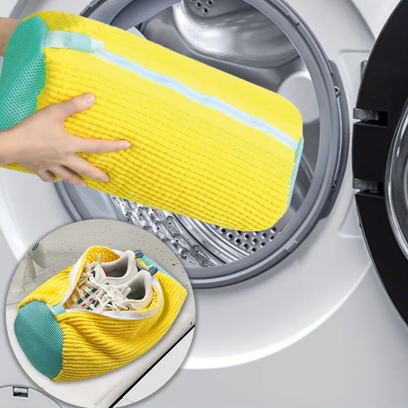 Reusable Mesh Shoe Washing Bags | Anti-Deformation Laundry Shoe Laundry Bag QXL